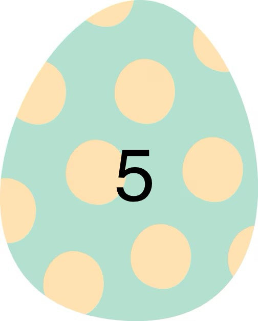 Easter egg surprise #5 - glass flower pendant