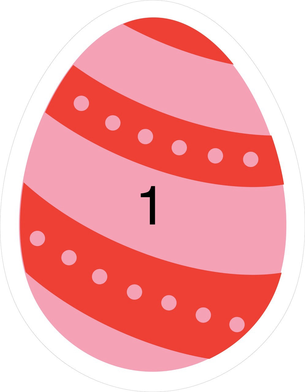 Easter egg surprise #1 - glass flower pendant