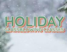Load image into Gallery viewer, Holiday glassblowing class
